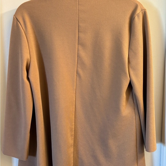 SHEIN Camel Draped Open Front Cardigan NWOT - Picture 5 of 5